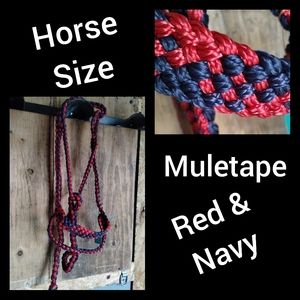 Mule tape halter